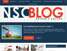Tablet Screenshot of nscblog.com